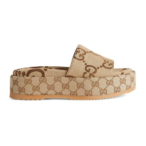 sandale gucci a plateforme|ciabatte donna gucci.